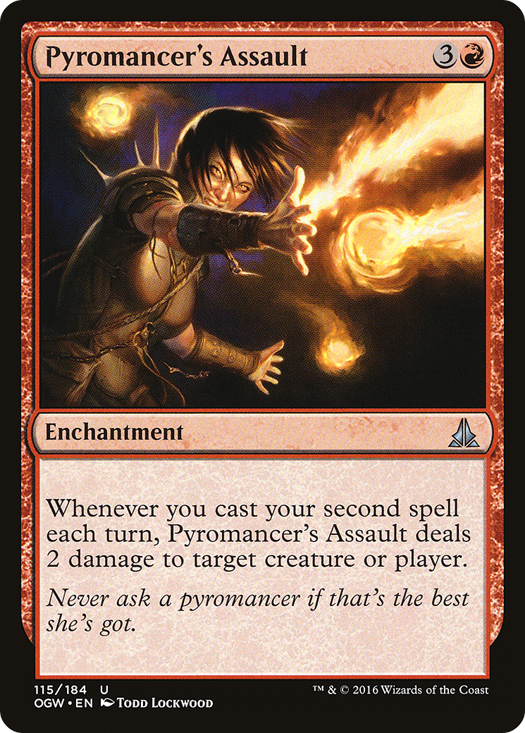 Pyromancer's Assault [Oath of the Gatewatch]-1