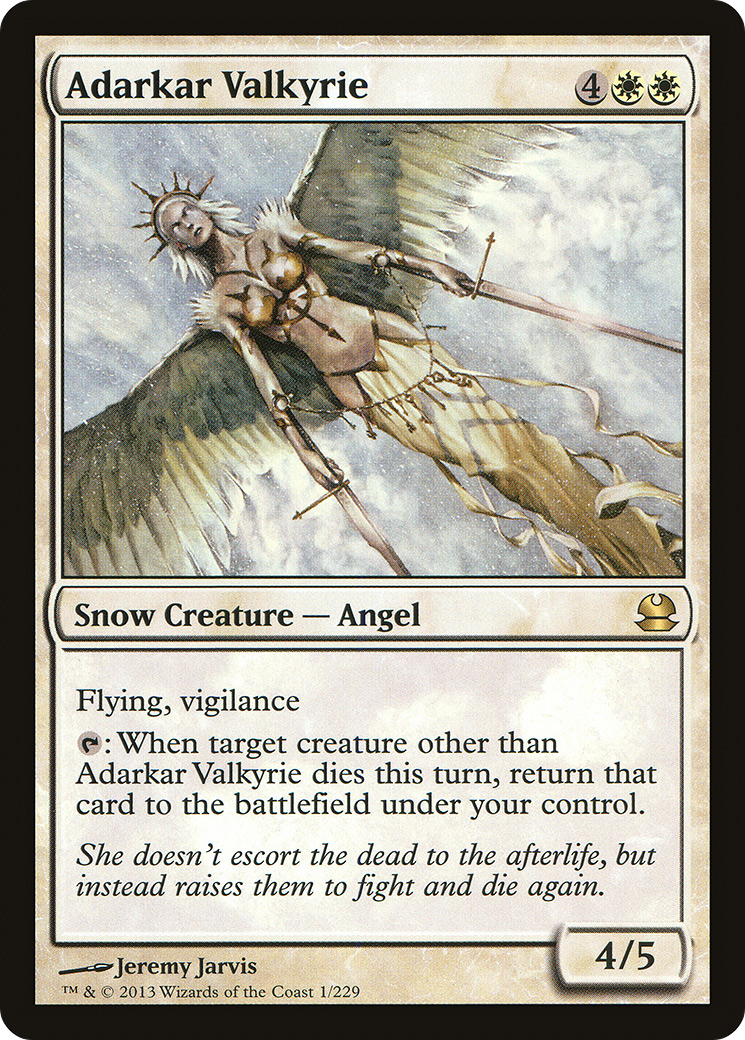 Adarkar Valkyrie [Modern Masters]-1