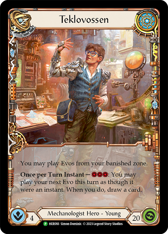 Teklovossen [HER093] (Promo)  Cold Foil-1