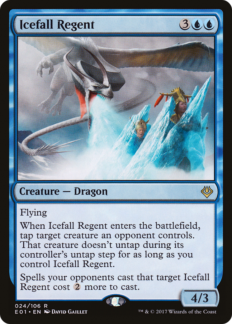 Icefall Regent [Archenemy: Nicol Bolas]-1