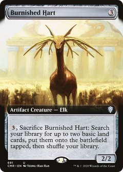 Burnished Hart (Extended Art) [Commander Legends]-1