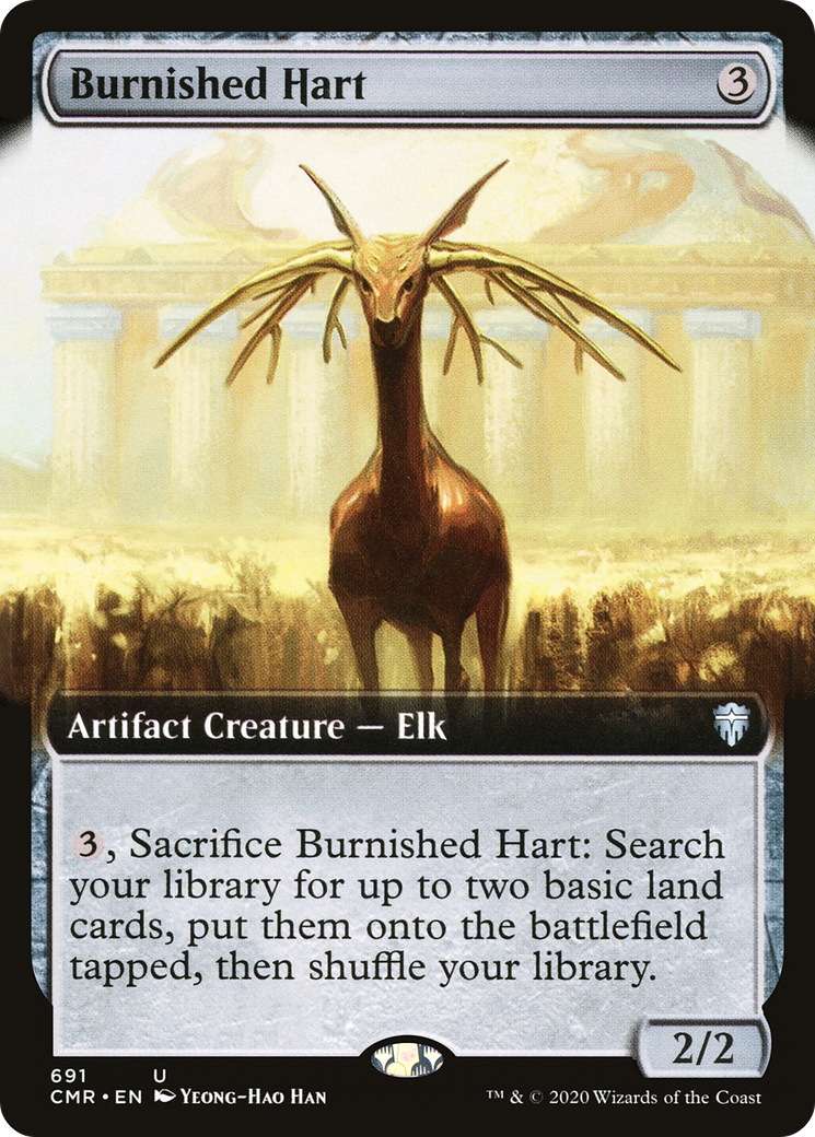 Burnished Hart (Extended Art) [Commander Legends]-1