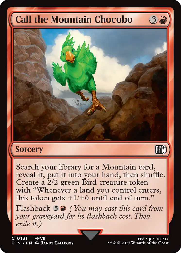 Call the Mountain Chocobo [FINAL FANTASY]-1