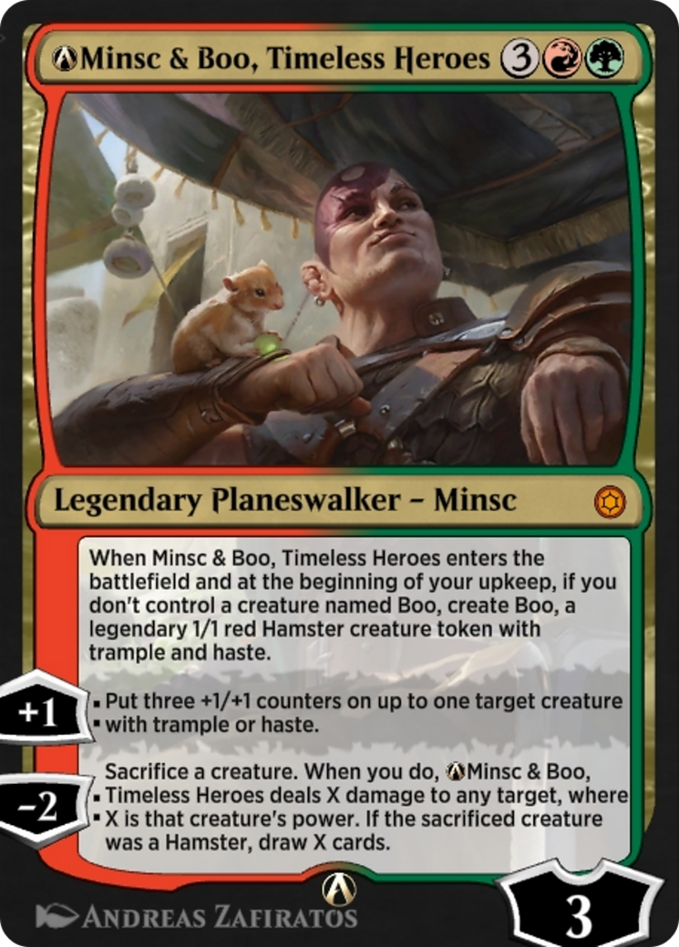 A-Minsc & Boo, Timeless Heroes (HBG-A-243) - Alchemy Horizons: Baldur's Gate-1