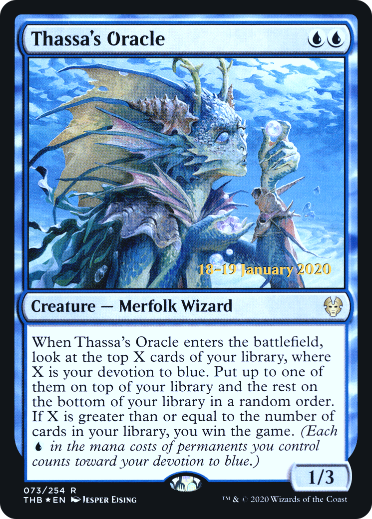 Thassa's Oracle [Theros Beyond Death Prerelease Promos]-1