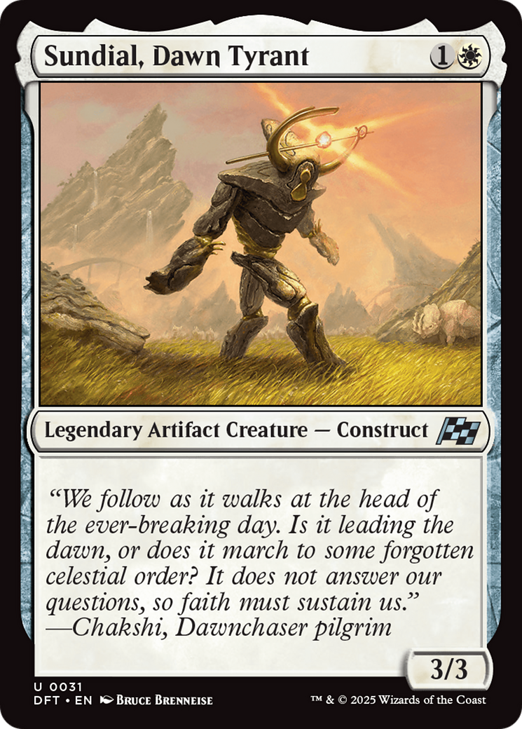 Sundial, Dawn Tyrant [Aetherdrift]-1