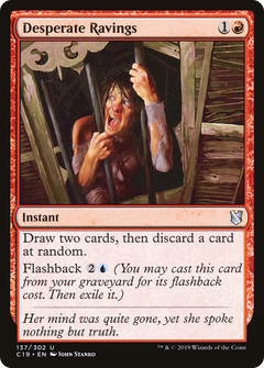 Desperate Ravings [Commander 2019]-1