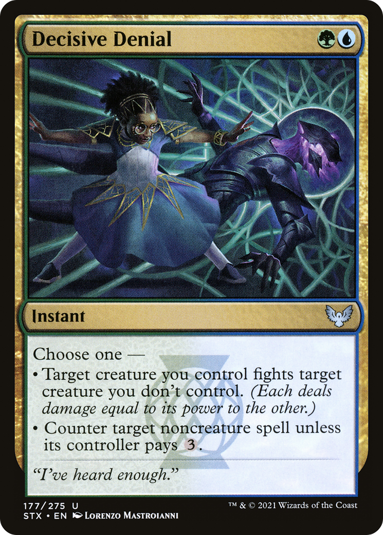 Decisive Denial [Strixhaven: School of Mages]-1