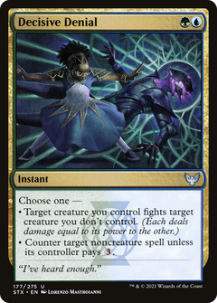 Decisive Denial [Strixhaven: School of Mages]-1