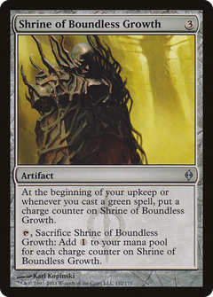 Shrine of Boundless Growth [New Phyrexia]-1