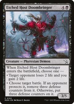 Etched Host Doombringer [March of the Machine]-1