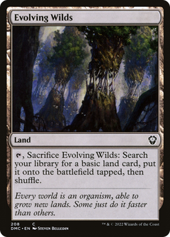 Evolving Wilds [Dominaria United Commander]-1