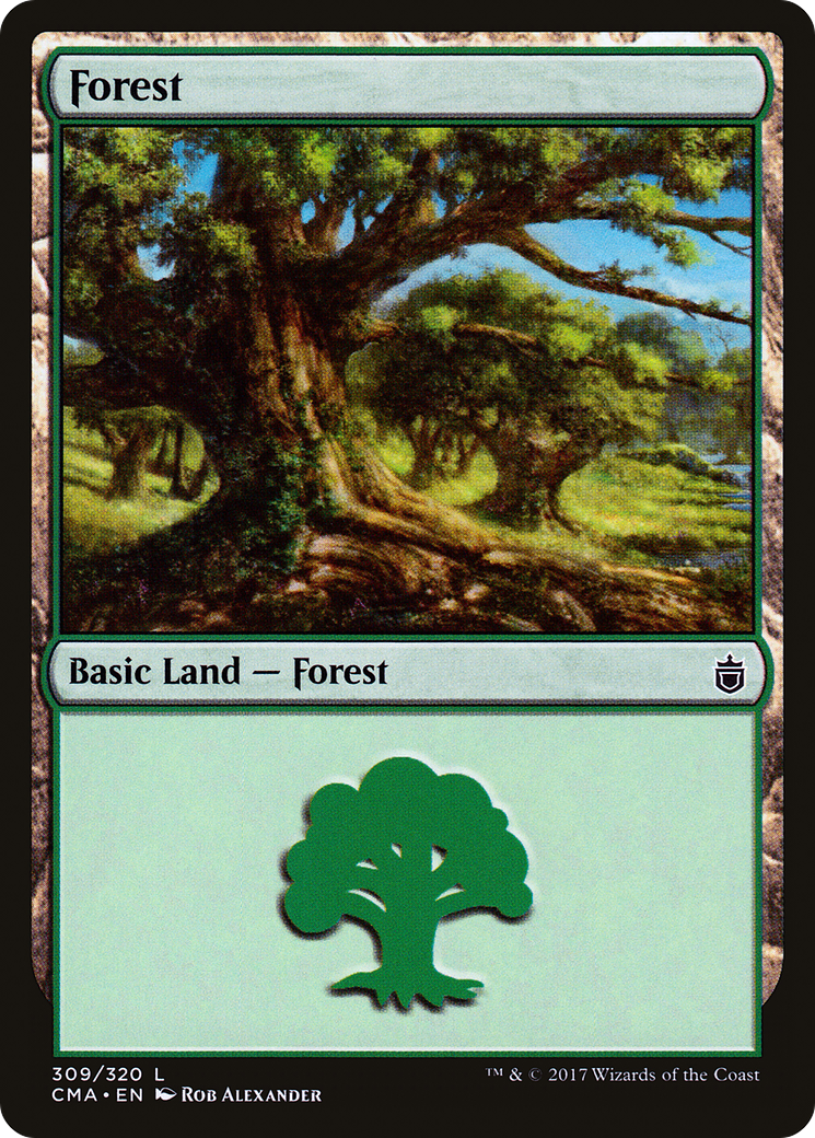 Forest (309) [Commander Anthology]-1