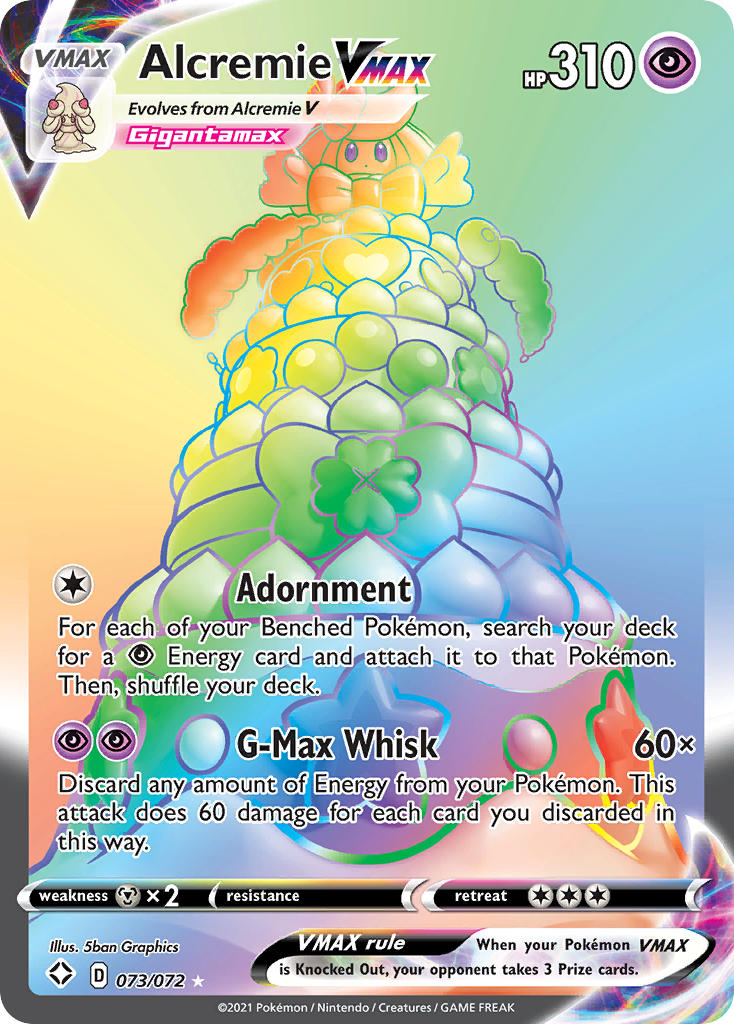 Alcremie VMAX (073/072) [Sword & Shield: Shining Fates]-1
