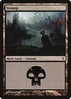 Swamp (37) [Duel Decks: Sorin vs. Tibalt]-2