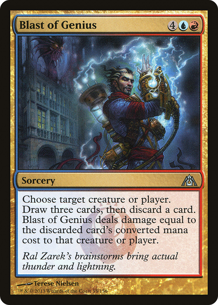 Blast of Genius [Dragon's Maze]-1