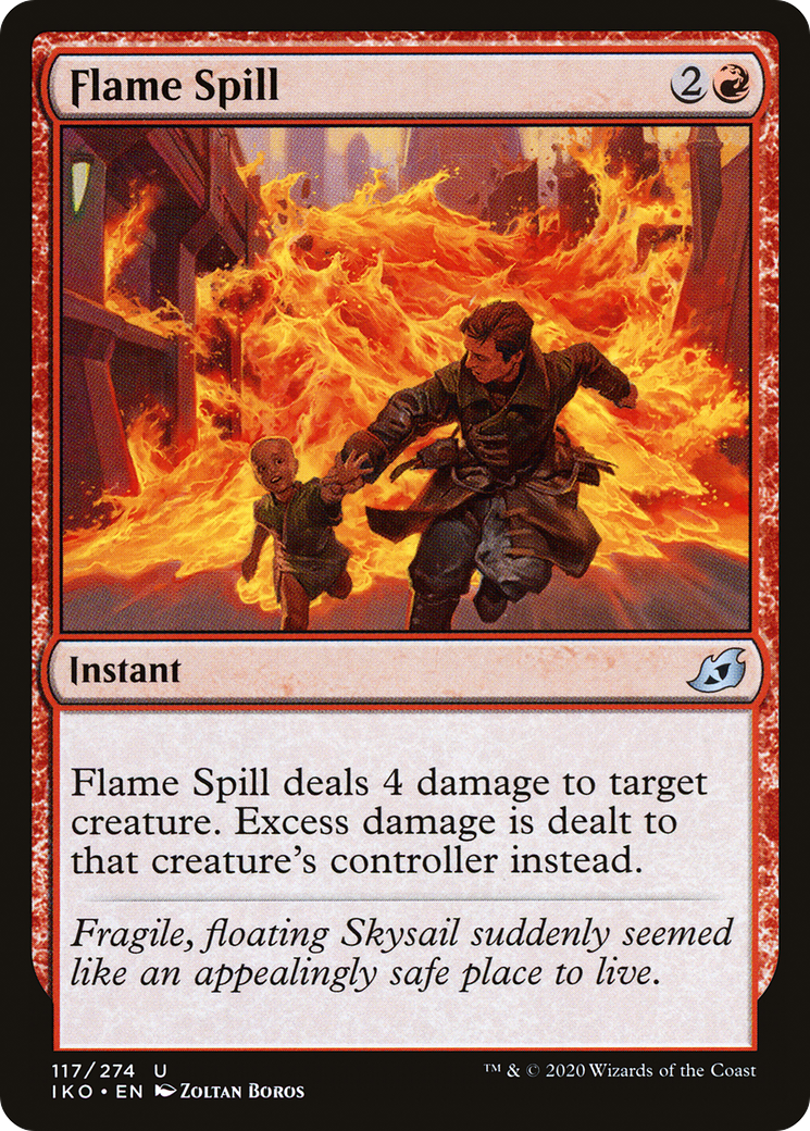 Flame Spill [Ikoria: Lair of Behemoths]-1