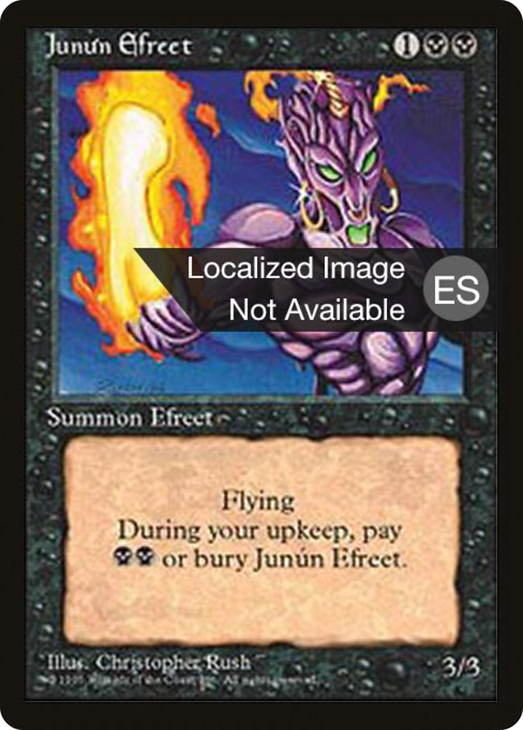 Junun Efreet [Fourth Edition Foreign Black Border]-1