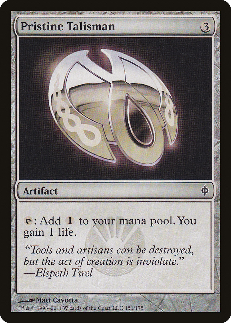 Pristine Talisman [New Phyrexia]-1