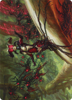 Sheoldred // Sheoldred (AMOM-028) - March of the Machine Art Series (Borderless) Foil-3