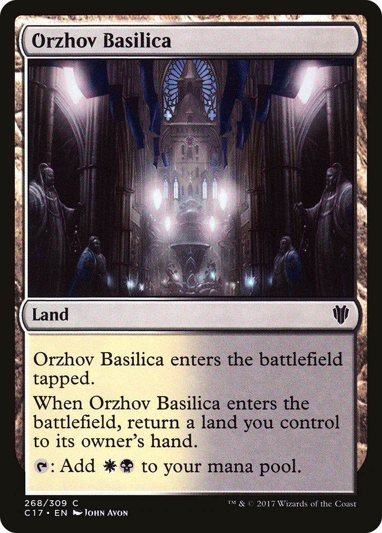 Orzhov Basilica [Commander 2017]-1