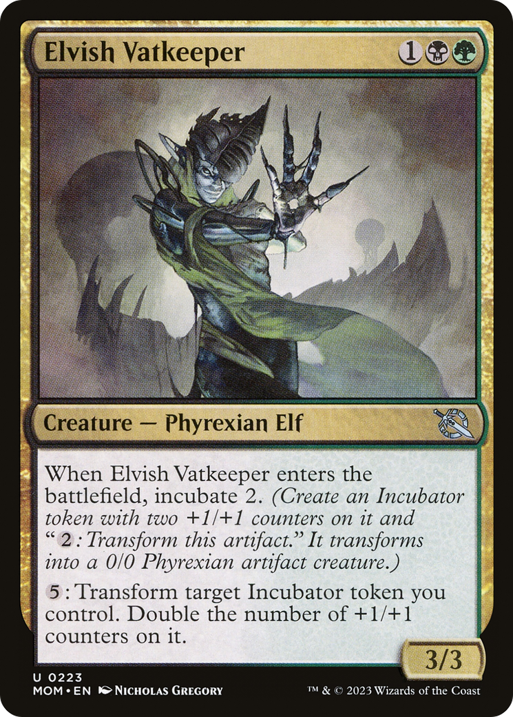 Elvish Vatkeeper [March of the Machine]-1
