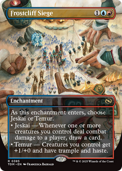 Frostcliff Siege (Borderless) [Tarkir: Dragonstorm]-1