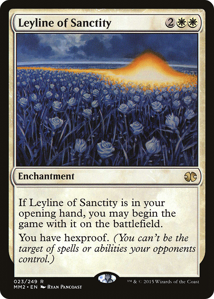 Leyline of Sanctity [Modern Masters 2015]-1