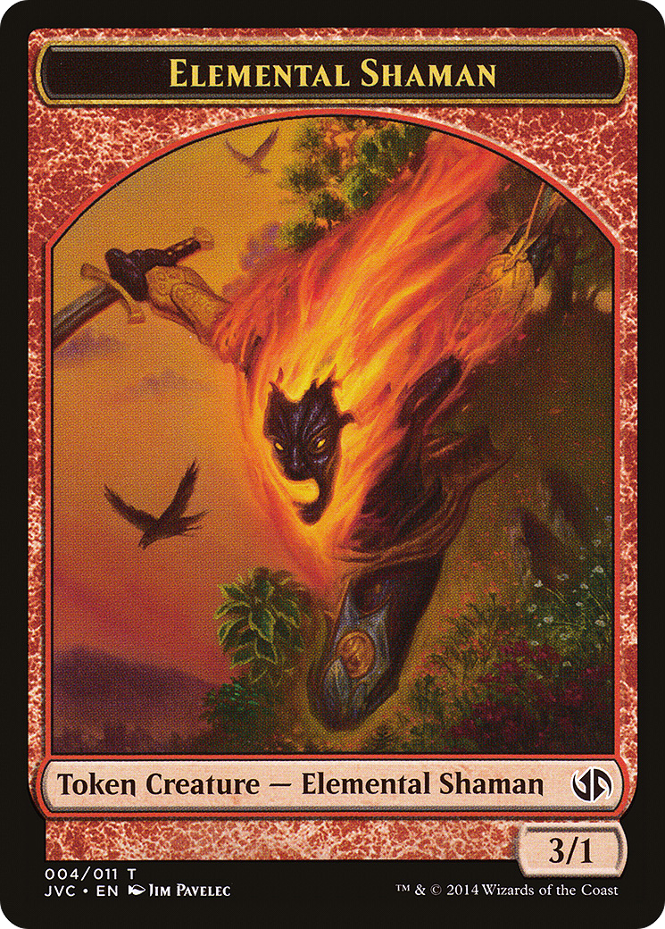 Elemental Shaman Token (Jace vs. Chandra) [Duel Decks Anthology Tokens]-1