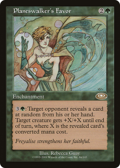 Planeswalker's Favor [Planeshift]-1