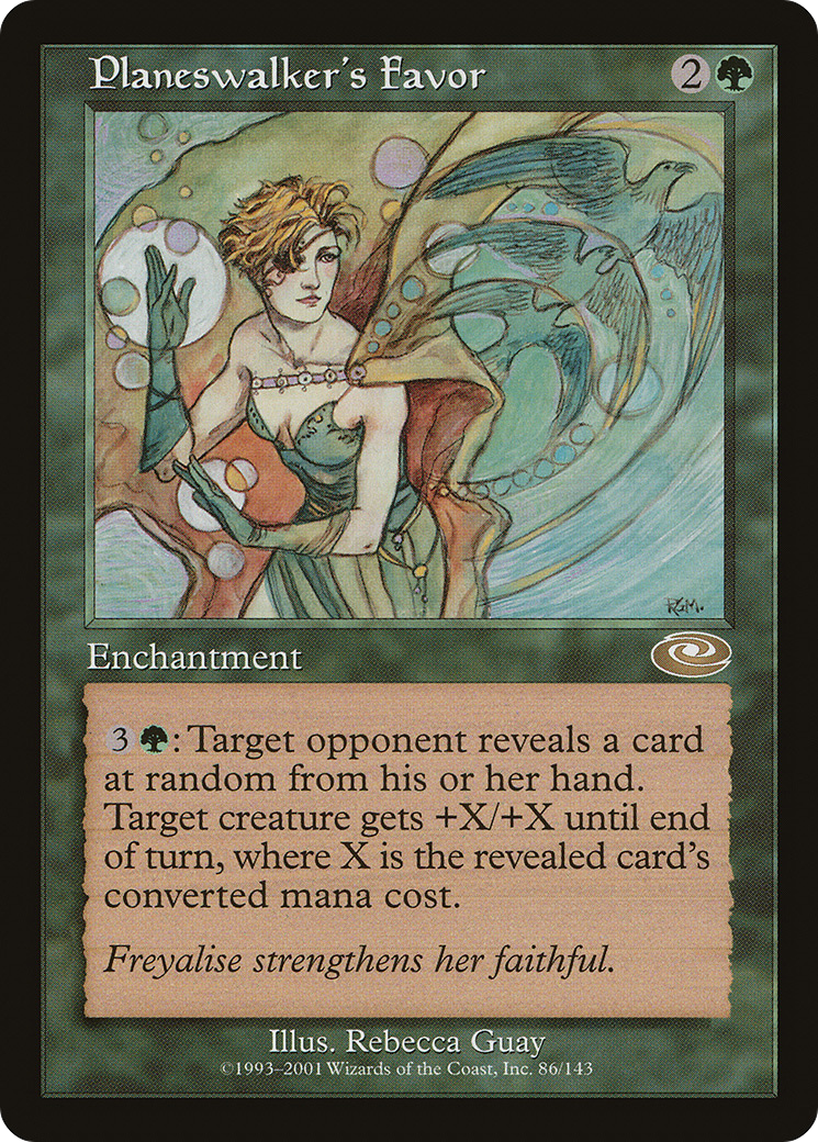 Planeswalker's Favor [Planeshift]-1
