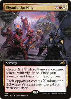 Eiganjo Uprising (Extended Art) [Kamigawa: Neon Dynasty]-1