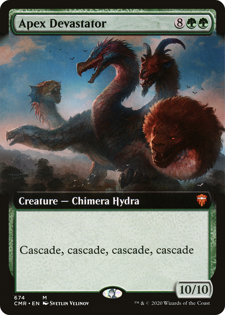 Apex Devastator (Extended Art) [Commander Legends]-1