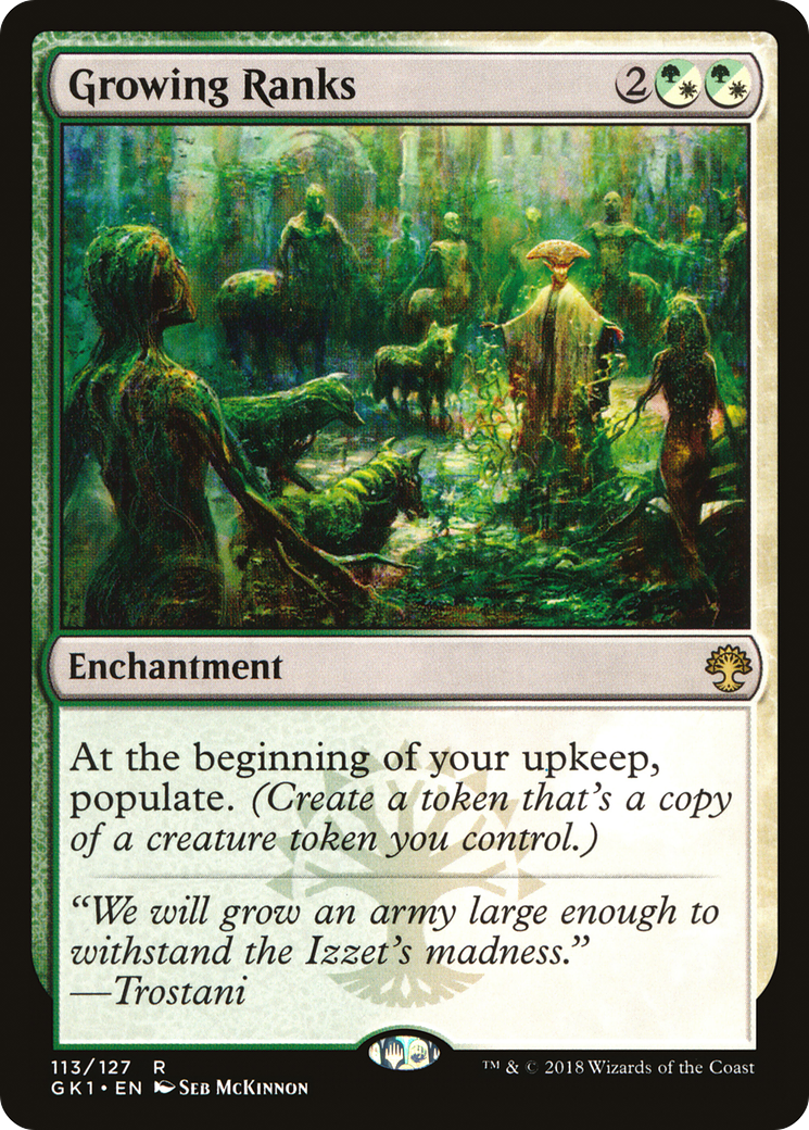 Growing Ranks [Guilds of Ravnica Guild Kit]-1