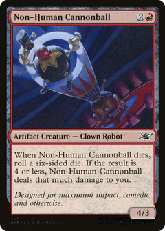 Non-Human Cannonball (Galaxy Foil) [Unfinity]-1