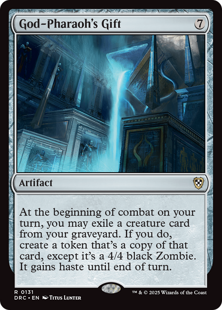 God-Pharaoh's Gift [Aetherdrift Commander]-1