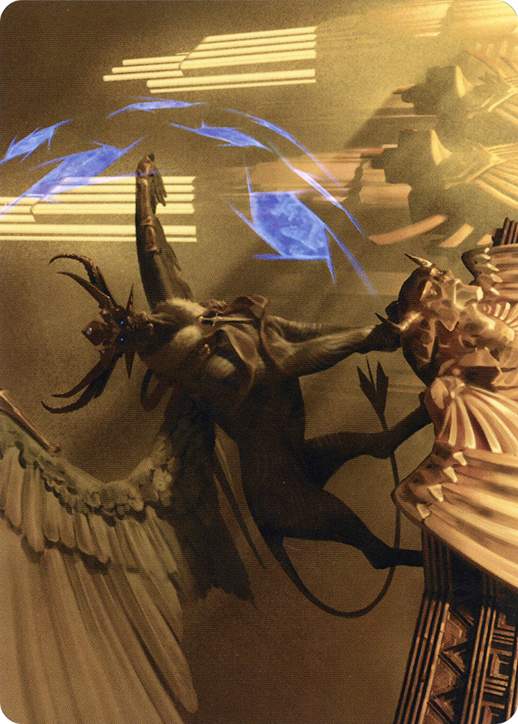 Raffine, Scheming Seer // Raffine, Scheming Seer (ASNC-032) - New Capenna Art Series (Borderless) Foil-1
