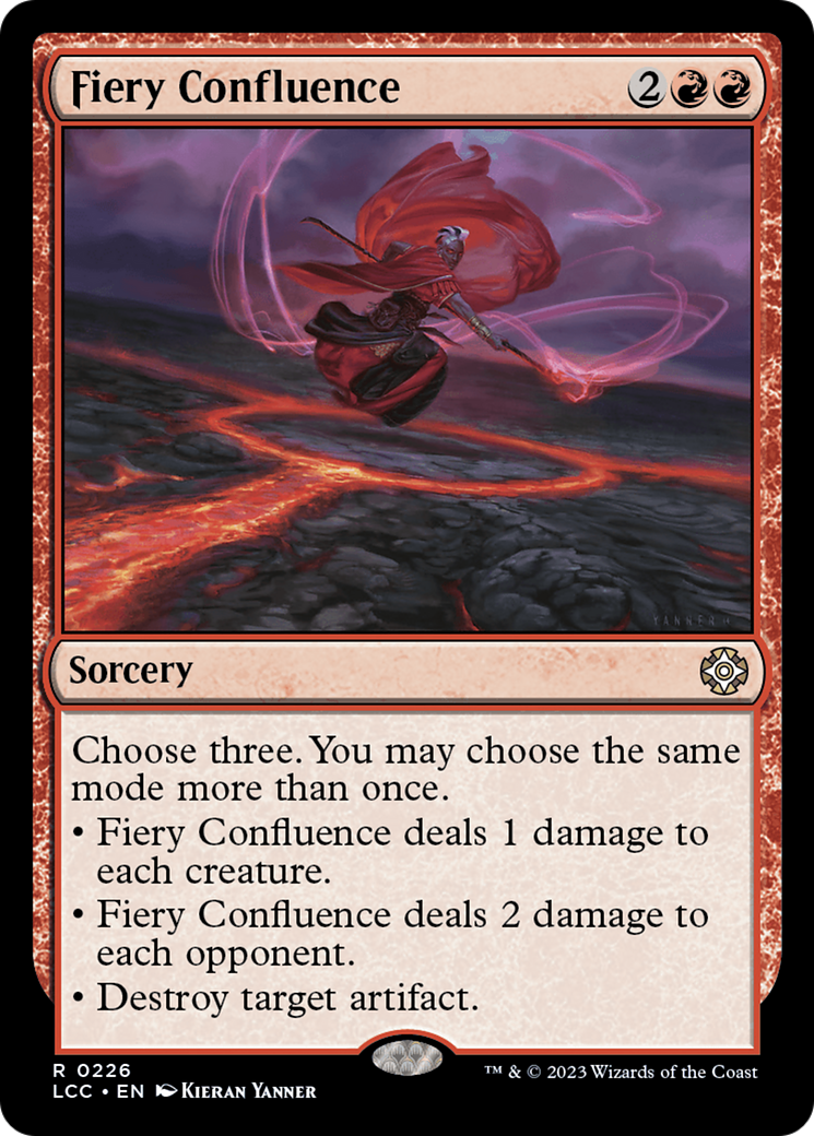 Fiery Confluence [The Lost Caverns of Ixalan Commander]-1