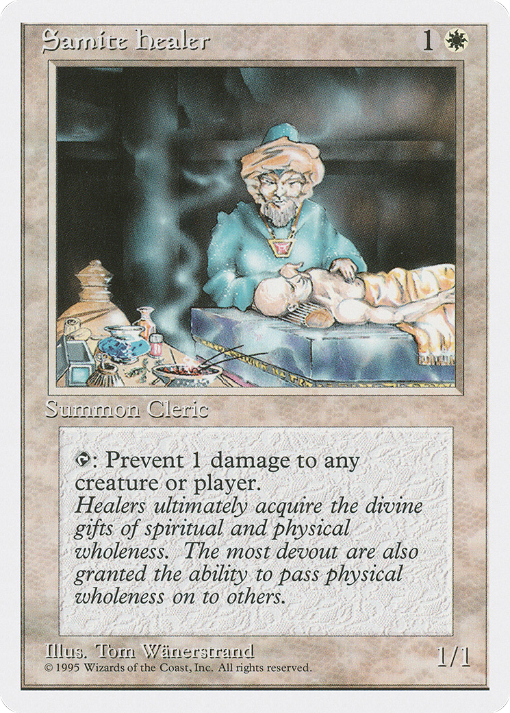 Samite Healer [Fourth Edition]-1