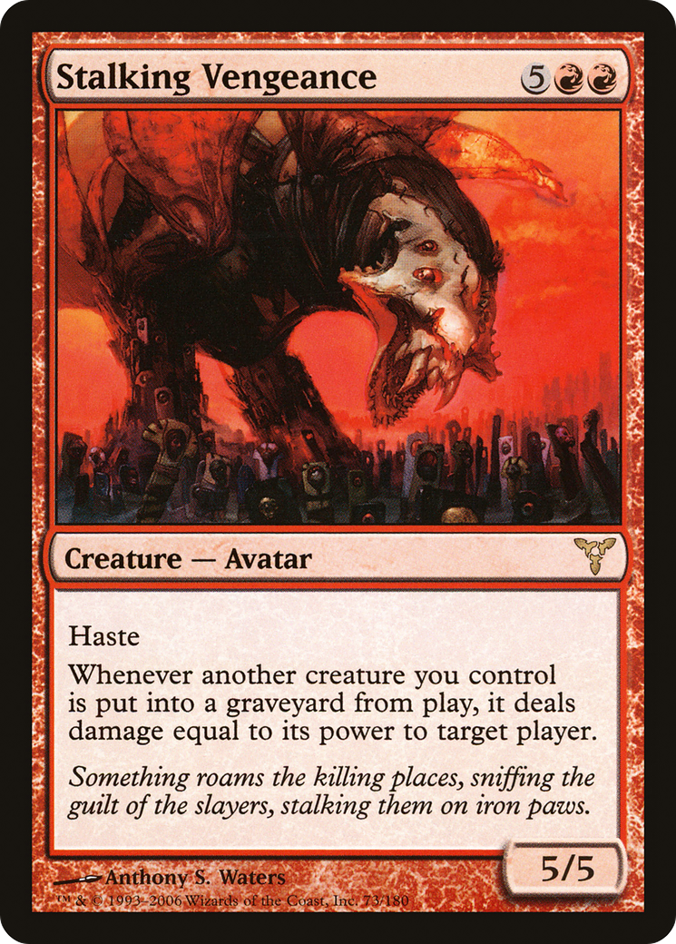 Stalking Vengeance [Dissension]-1