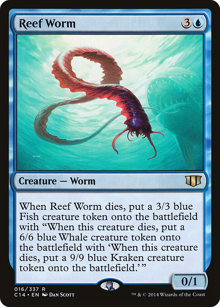 Reef Worm [Commander 2014]-1