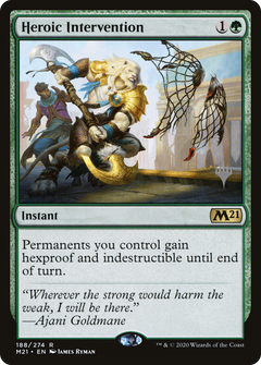 Heroic Intervention (Promo Pack) [Core Set 2021 Promos]-1
