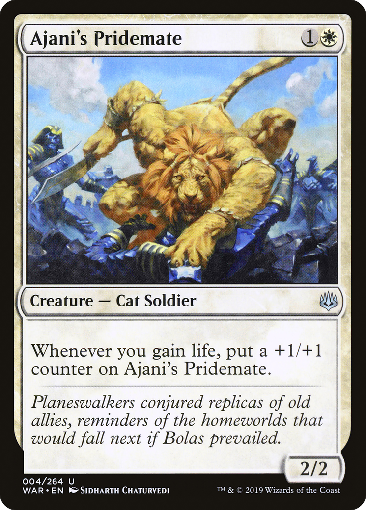Ajani's Pridemate [War of the Spark]-1