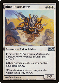 Rhox Pikemaster [Magic 2010]-1