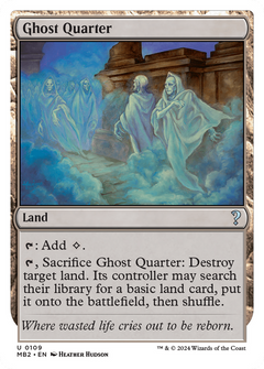 Ghost Quarter (White Border) [Mystery Booster 2]-1