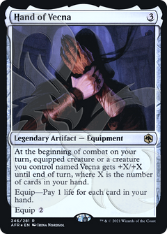 Hand of Vecna (Ampersand Promo) [Dungeons & Dragons: Adventures in the Forgotten Realms Promos]-1