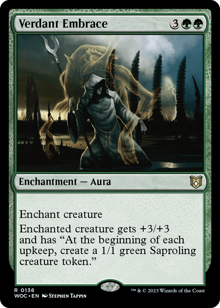 Verdant Embrace (WOC-136) - Wilds of Eldraine Commander-1