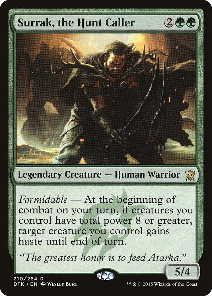 Surrak, the Hunt Caller [Dragons of Tarkir]-1