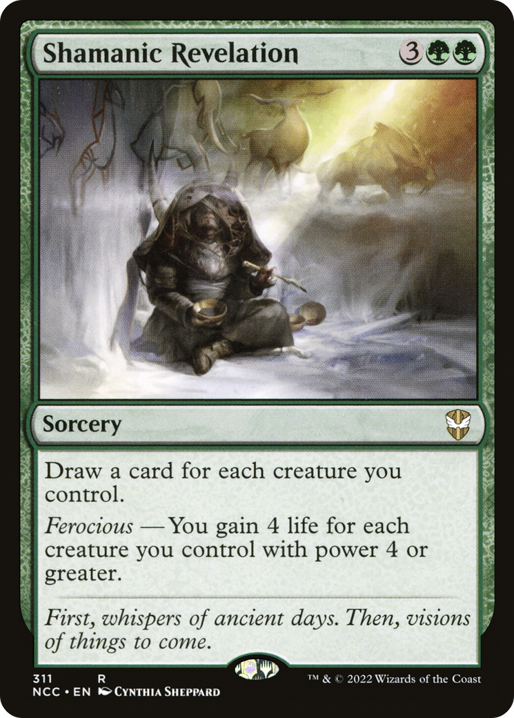 Shamanic Revelation [Streets of New Capenna Commander]-1