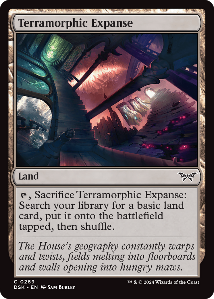 Terramorphic Expanse [Duskmourn: House of Horror]-1